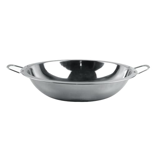 Almeigrity Edelstahl großer Kapazität Weitkandidat -Suppen -Topf Doppelgänger für Heimgeschäft (24 cm) von Almeigrity