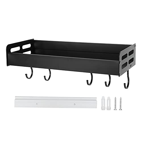 Almeigrity Gewürz Regal Regal 6 Haken Raum Aluminium Küchengeräte Halter für Küche Almeigrity Gewürz Regal Regal 6 Haken Raum Aluminium Küchengeräte Halter für Küche von Almeigrity