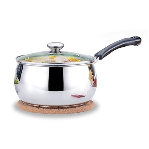 Almeigrity Küchentuch aus Edelstahl kleiner Suppen -Topf Griff Kochen schmücken Camping von Almeigrity