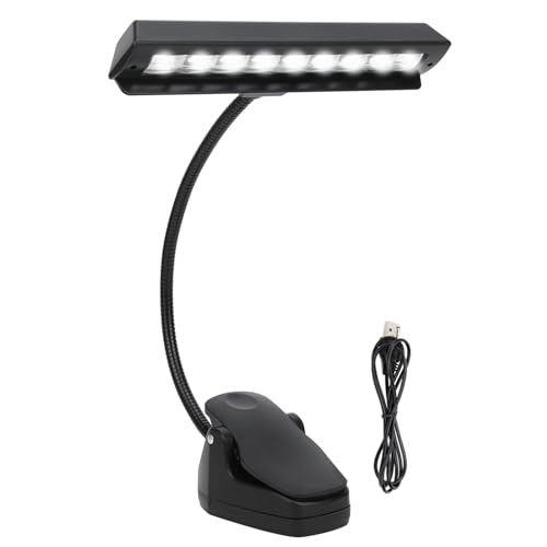 Almeigrity LED Music Stand Lights Clip-on-Verstellbarer Neck professionelle USB-Schreibtischlampen für Musiker Almeigrity LED Music Stand Lights Clip-on-Verstellbarer Neck professionelle USB-Schreibtischlampen für Musiker von Almeigrity