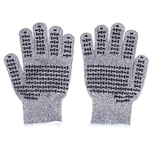 Almeigrity Schnitt resistente Handschuhe HPPE Silikonsicherheit Küche Arbeit Handschuhe Gartenarbeit von Almeigrity