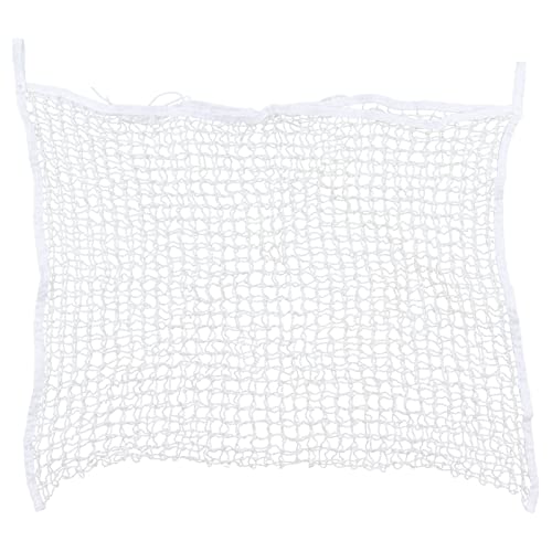Almeigrity e Heubeutel weiße gewebte Seilgitter Slow Feeder Hay Net Bag Futter Aufbewahrungstasche (60x90cm / 23.6x35.4in) von Almeigrity