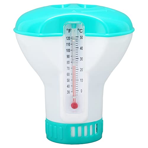 Chemiespender des Schwimmbades mit Thermometer großer Blau -Kapazitätstabletten -Floater für -Spa -Center von Almeigrity