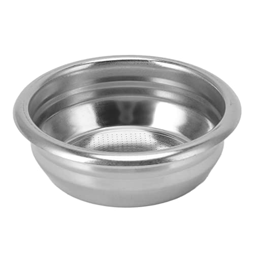 Edelstahl Kaffeefilter korb Doppel becher unter Druck für halbautomat ische Hersteller Edelstahl Kaffeefilter korb Doppel becher unter Druck für halbautomat ische Hersteller von Almeigrity