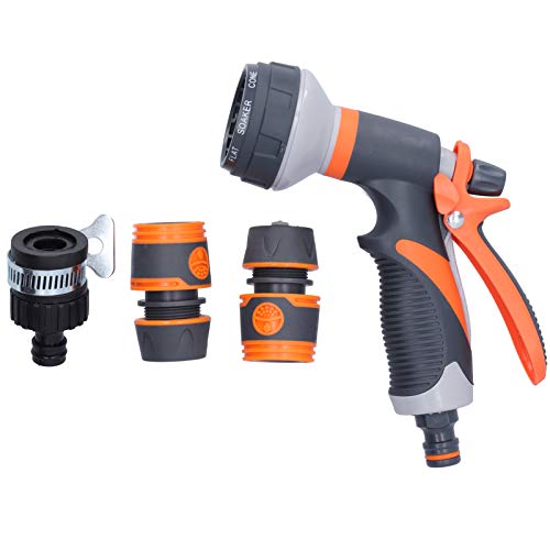 Gartenschlauchspraydüse 8 Einstellbare Muster Wassersprühgerät Hochdruckspray -Sprühdüse Gartenschlauchspraydüse 8 Einstellbare Muster Wassersprühgerät Hochdruckspray -Sprühdüse von Almeigrity