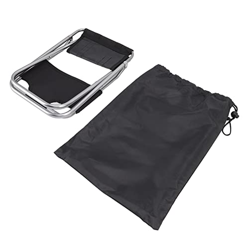 Klappstuhl atmungsaktivem Stoff tragbarer Kleiner Rückenlehne Fischereistuhl zum Camping Barbecue Rucksacking Klappstuhl atmungsaktivem Stoff tragbarer Kleiner Rückenlehne Fischereistuhl zum Camping Barbecue Rucksacking von Almeigrity