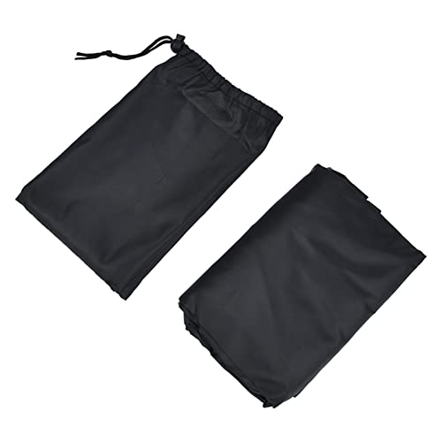 Outdoor Brennholz Rack Deckung wetterfestes dauerhafter, sonnenresistenter Blockregal -Deckel Runde Brennholz Aufbewahrung (Schwarz) von Almeigrity