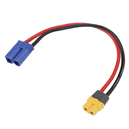 RC Weiblich zu EC5 Männliches Kabel 14AWG XT60HF Hochgegenwärtiges Haltbarkeits-Korrosions beständigkeit EC5 Steck verbinder Adapter kabel von Almeigrity