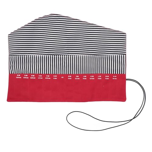 Stricknadelbeutel Oxford Stoff wasserdichte Stoff tragbares Stricknadeln Werkzeug Organizer für Zuhause von Almeigrity