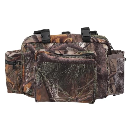 Treestand Front Aufbewahrungsbeutel wasserdichtes Dschungel -Ferchen -Pack für das Klettern im Freien, Camo -Beutel (Neues Blättermuster) von Almeigrity