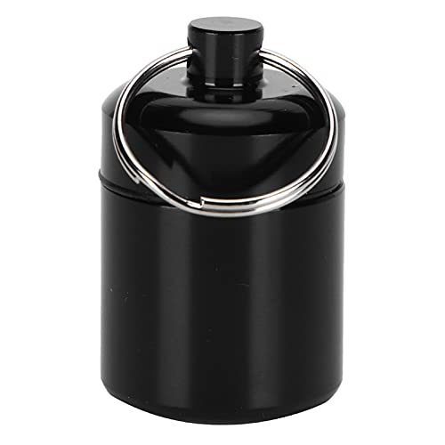 wasserdichte Box Aluminium Legierung Mini-Gehäuse Halter Schwimmbad Sauna (Schwarz) von Almeigrity