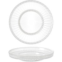 6 Stück Teeglas Unterteller aus Glas – Elegant & Pflegeleicht von Almina