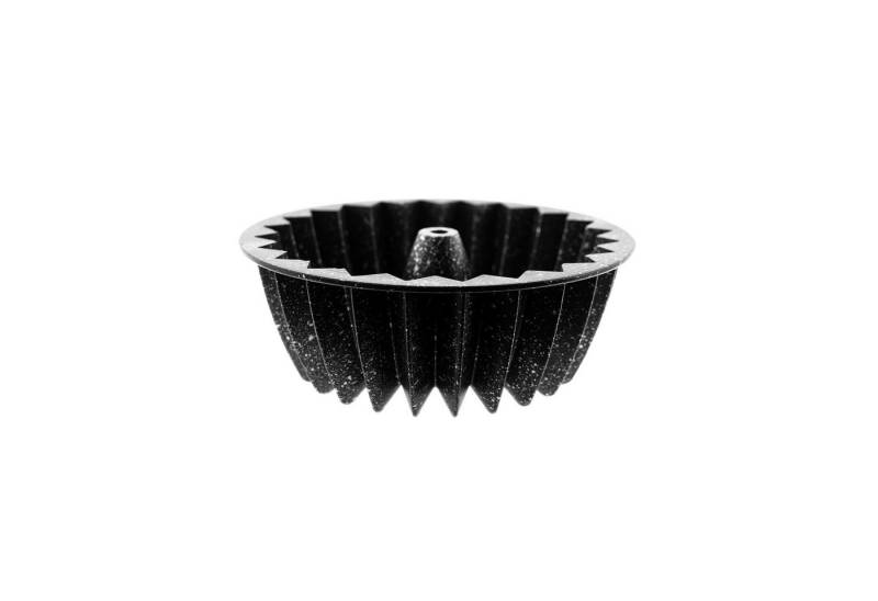 Almina Backform Ø 26 cm aus Guss - Schwarze Form mit Rillenstruktur, (1-tlg), ø26 cm, backofenfest von Almina