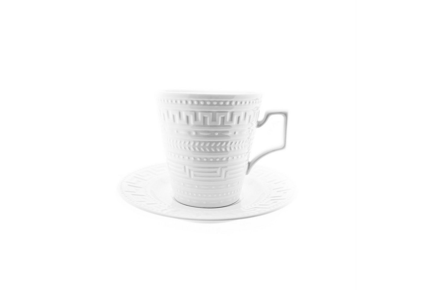 Almina Espressotasse Mokka-Tassen-Set - 12 Teiliges Set weiß - Espressotasse 100 ml Almina Espressotasse Mokka-Tassen-Set - 12 Teiliges Set weiß - Espressotasse 100 ml von Almina