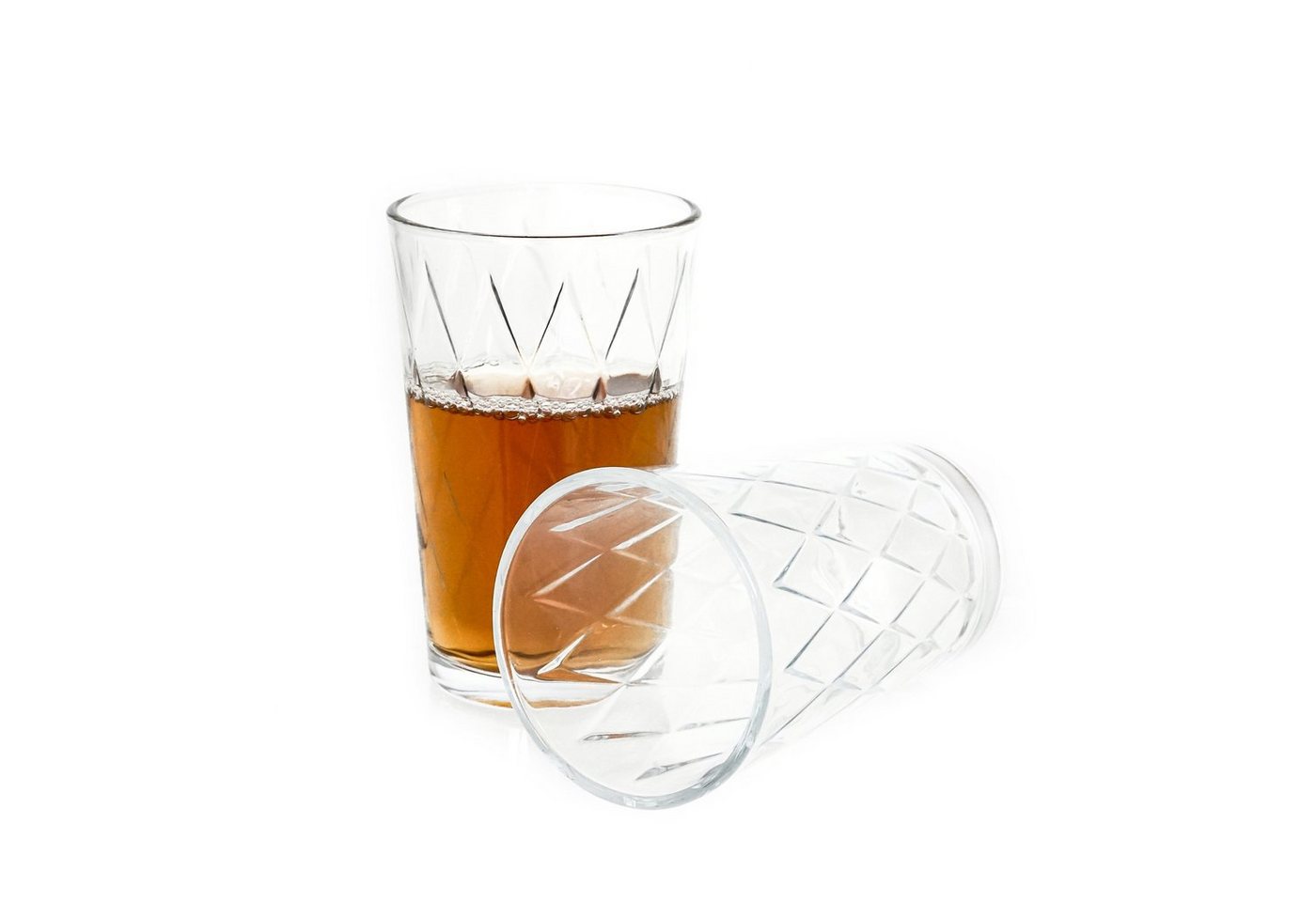 Almina Gläser-Set Almina 6er Set Trinkglas Wassergläser-Set aus Glas transparent von Almina