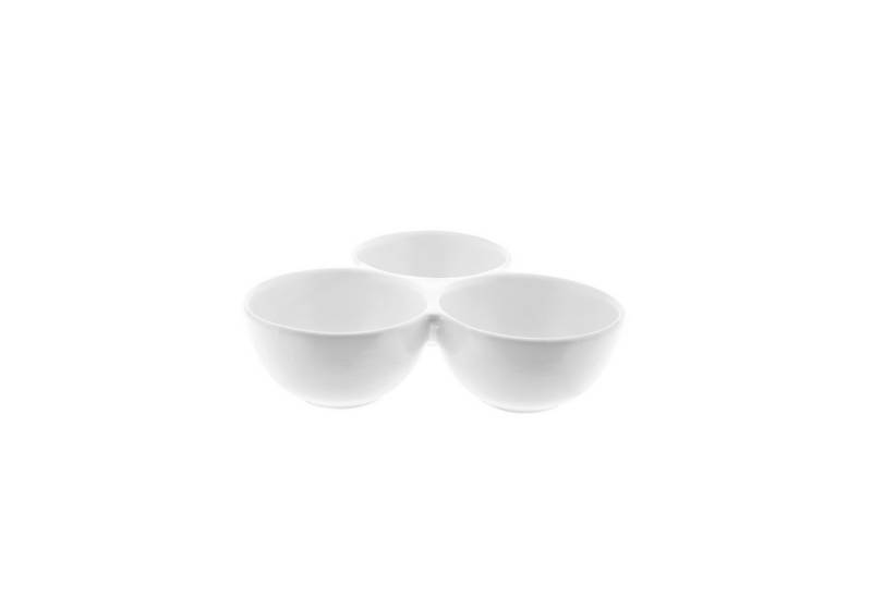 Almina Snackschale 3er Set aus hochwertigem Porzellan - elegant & funktional von Almina