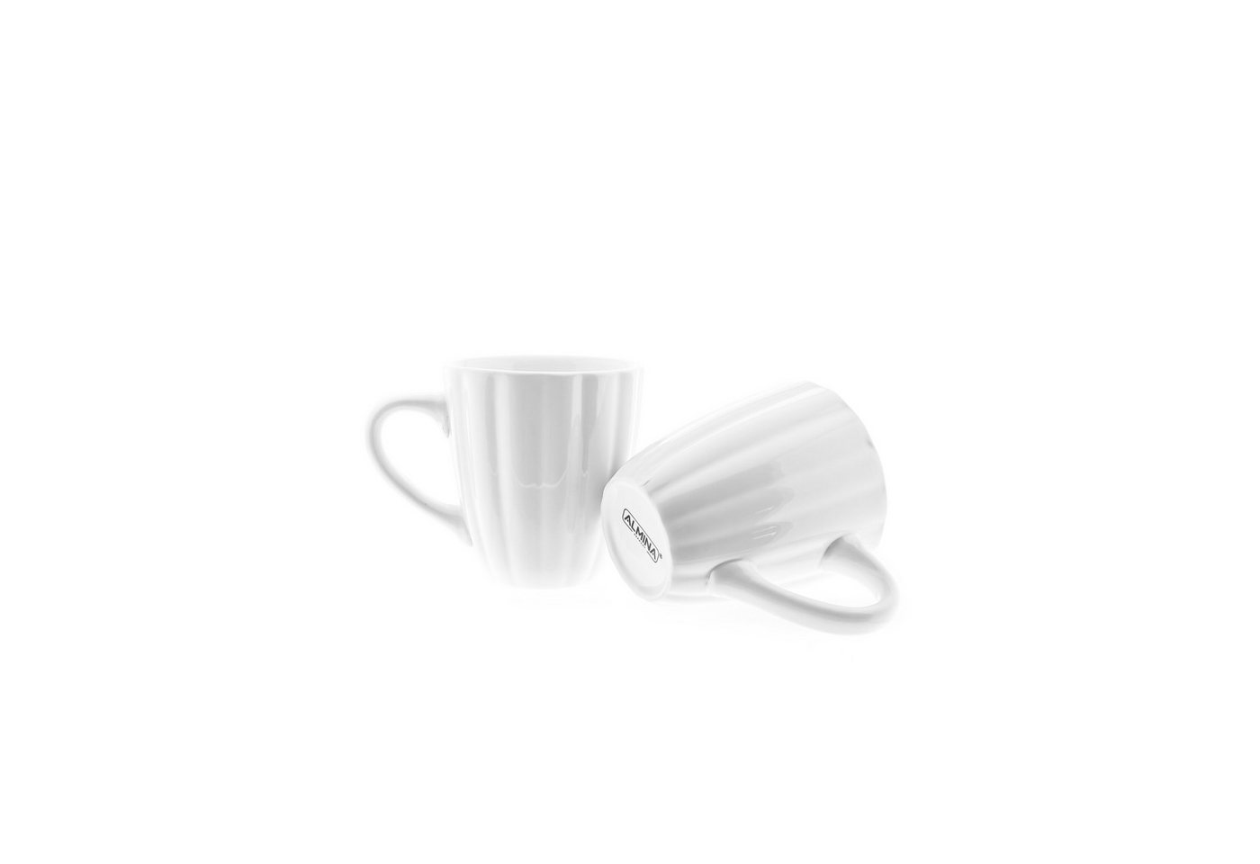 Almina Tasse 2 Teliges Set Kaffeetassen-Set Daisy 330 ml aus Porzellan Almina Tasse 2 Teliges Set Kaffeetassen-Set Daisy 330 ml aus Porzellan von Almina