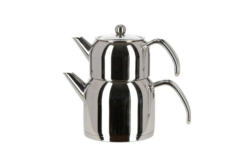 Almina Teekanne Teekocher Wasser/Tee-Kessel Wasserkessel 1,5L, Teekessel 0,7L von Almina