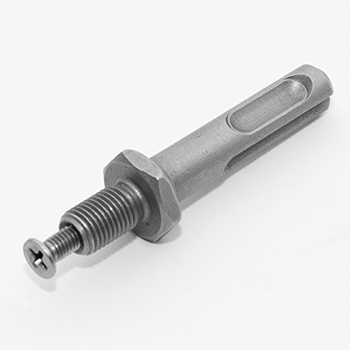 Almipex SDS Plus Adapter für Bohrfutter 3/8 Zoll x 24 UNF Länge 66,5 mm von Almipex