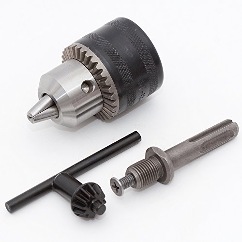 Zahnkranzbohrfutter 1,5-13 mm Bohrfutter mit Schlüssel und SDS Plus Adapter Zahnkranzbohrfutter 1,5-13 mm Bohrfutter mit Schlüssel und SDS Plus Adapter von Almipex