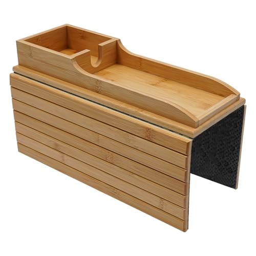 Natural Bamboo Sofa Armlehnenablage,Sofaablage Tisch für Couch,Sofa Armlehne Tablett Tisch Anti-Rutsch Sofatisch,Couch Getränkehalter für Snacks,Handy Natural Bamboo Sofa Armlehnenablage,Sofaablage Tisch für Couch,Sofa Armlehne Tablett Tisch Anti-Rutsch Sofatisch,Couch Getränkehalter für Snacks,Handy von Alnemy