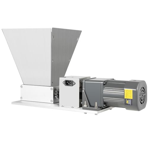 SchrotmüHle Elektrisch GetreidemüHle FuttermüHle MalzmüHle MaismüHle Kornquetsche Getreid WalzenmüHle Zerkleinerer FüR Getreide Futterherstellung von Alnemy