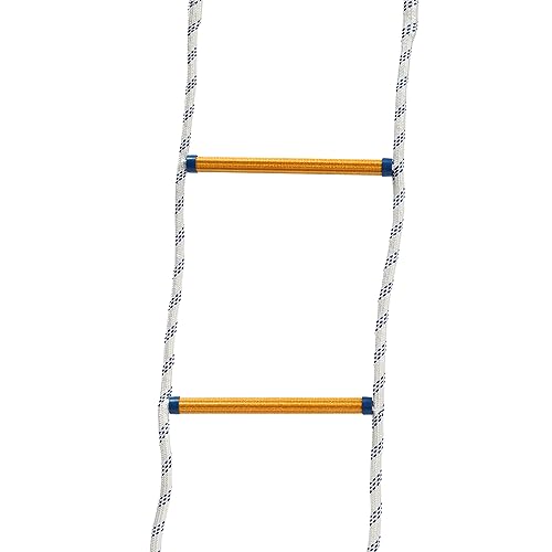 Strickleiter Feuerfeste Rettungsleiter 6M, Schwer Entflammbare Feuerleiter Sicherheitsleitern, Rettungsleiter Strickleiter Outdoor Balkon Fenster von Alnemy