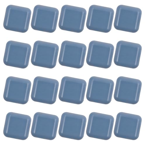 Alnicov 20 Stück quadratische Möbelgleiter, Selbstklebende Teflon-Gerätegleiter, geräuscharm, verschleißfest, für Stühle, Schreibtische, Möbel, Küchengeräte – 25 x 25 mm Alnicov 20 Stück quadratische Möbelgleiter, Selbstklebende Teflon-Gerätegleiter, geräuscharm, verschleißfest, für Stühle, Schreibtische, Möbel, Küchengeräte – 25 x 25 mm von Alnicov