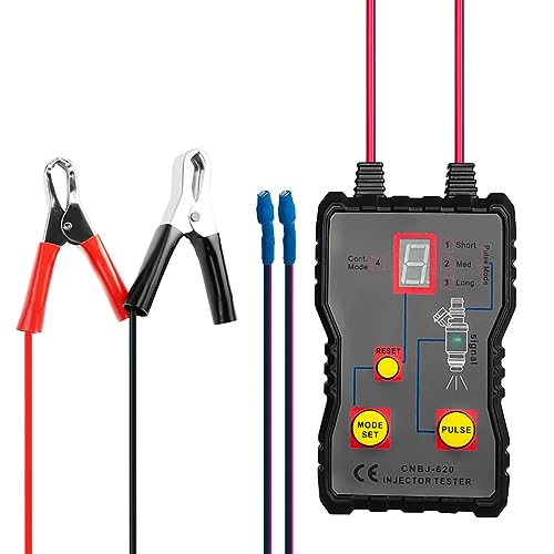 Alnicov Auto-Injektor-Tester, 4 Plus-Modi, Fahrzeug-Kraftstoffeinspritzdüsen-Spülreiniger-Adapter, DIY-Kit Alnicov Auto-Injektor-Tester, 4 Plus-Modi, Fahrzeug-Kraftstoffeinspritzdüsen-Spülreiniger-Adapter, DIY-Kit von Alnicov