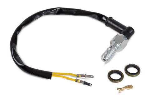 Alnicov Hydraulischer Bremslichtschalter Hohlschraube Druckrücklichtschalter Hohl Universal für Motorräder von Alnicov
