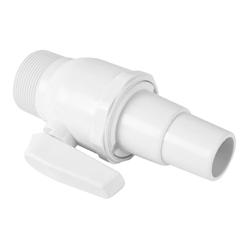 Alnicov-Kugelhahn mit 1,5-Zoll-MIP x 1,5-1,25-Zoll-Schlauchadapter, kompatibler Schlauchadapter, Zwei-Wege-Kugelhahn-Ersatz für SP0729 von Alnicov