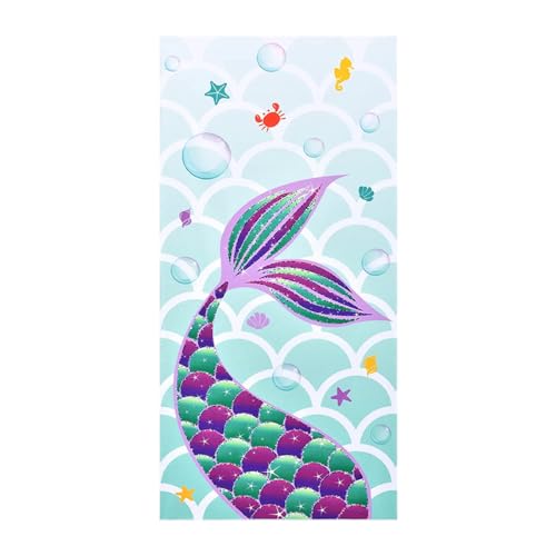 Alnicov Meerjungfrau Strandtuch 3D Meerjungfrau Polyester Campinghandtücher für Mädchen Kinder Schnelltrocknendes Badetuch 75 x 150 cm Alnicov Meerjungfrau Strandtuch 3D Meerjungfrau Polyester Campinghandtücher für Mädchen Kinder Schnelltrocknendes Badetuch 75 x 150 cm von Alnicov