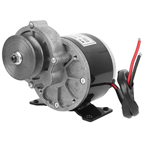 12V 250W Elektrischer Getriebemotor aus Reiner Kupfer Riemenscheibe Getriebemotor mit Riemenscheibe von Alomejor