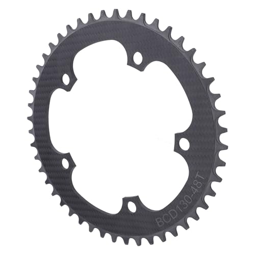 Alomejor 130BCD -Zykluskettenschritt 48T 5 Loch Rund Schmale Breite Zahnkette für Straßenklappzyklen Alomejor 130BCD -Zykluskettenschritt 48T 5 Loch Rund Schmale Breite Zahnkette für Straßenklappzyklen von Alomejor