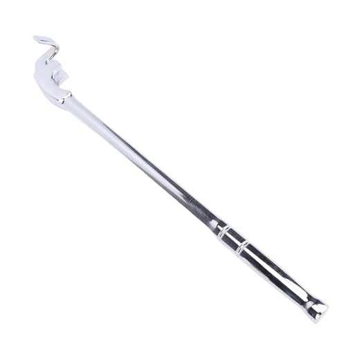 Alomejor 15 Zoll Stange des Stahllegierungs -Stipendienwerkzeugs für Schlanke Räume und Rostige Noten, Wende für die Torsion für die Mechanik und DO -Self Schleuder (SILVER) von Alomejor