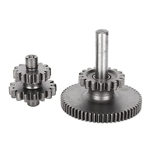 Alomejor 17T, Edelstahl, Premium -Getriebe -Kit Upgrade Ihres Motors mit Einer Besseren Leistung für ATV Quad CG125 CG200 CG250, für Maximale Haltbarkeit Gefertigt, für Motorrad geeignet. von Alomejor