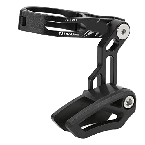 Alomejor Aluminiumlegierung Fahrradketten -Guide -Beschützer mit Einfacher Installation für Mountainbike Liebhaber (Black) von Alomejor