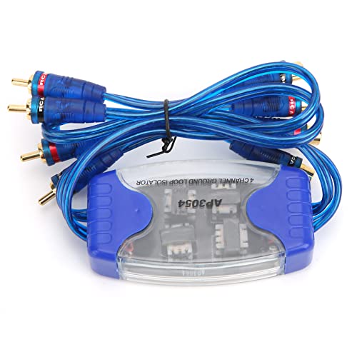 Alomejor Auto Theaterfilter Automobil 4 -Canaals Gold Gold -Insolator Isolieren Sie Lärm Nachhaltiges Material für Auto Alomejor Auto Theaterfilter Automobil 4 -Canaals Gold Gold -Insolator Isolieren Sie Lärm Nachhaltiges Material für Auto von Alomejor