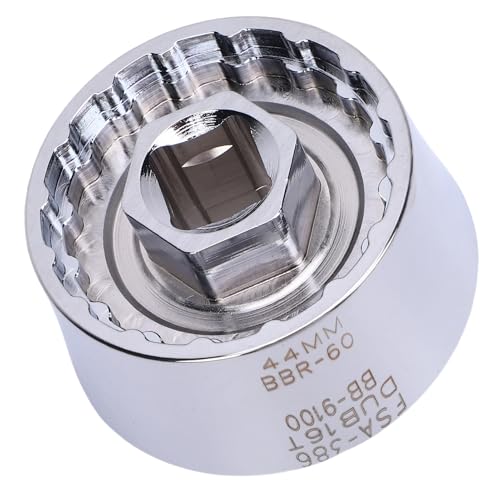 Alomejor Bottomhalterung Fixed Cup Entfernung Werkzeug Langlebige Aluminiumlegierung für die Dub BBBR60 -Mechanik von Alomejor