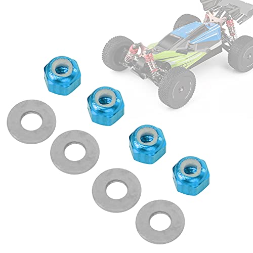 Alomejor Compact Blue Aluminium Wheel Mut (Blau A949-49R) von Alomejor