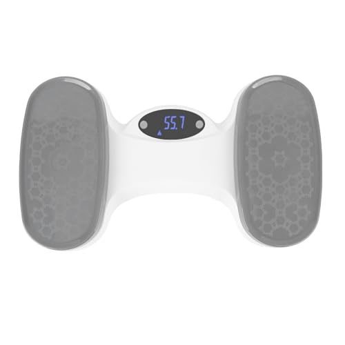 Alomejor Compact Core Twisting Board, 2 in 1 Körpergewichtsskala mit LED -Display für Trainingsfitness von Alomejor