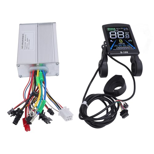 Alomejor Cycling Farbanzeige 20A 3 Modus Sinuswellencontroller S100 LCD mit Aluminiumlegierung für die Mountain Cycle Modifikation von Alomejor