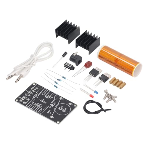 Alomejor DIY Electronic Coil Kit mit Musikwiedergabe & Arc Erzeugung Funktion, Thanksgiving Weihnachtsgeschenk für DIY -Enthusiasten Alomejor DIY Electronic Coil Kit mit Musikwiedergabe & Arc Erzeugung Funktion, Thanksgiving Weihnachtsgeschenk für DIY -Enthusiasten von Alomejor