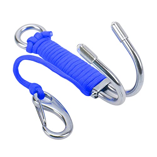 Alomejor Drift Hook Scuba Diving Double Dual Edelstahl - Zuverlässiges Werkzeug Zur Aufrechterhaltung des Standorts Unter Wasser (Blue) von Alomejor