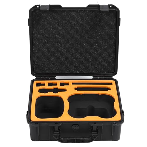 Alomejor Drohnen -Hardbox für Avata 2, Schockdes Hardshell -Reisebox mit Eva -Interieur - Passt Drohnen, Schutzbrillen 3 und 7 Batterien von Alomejor