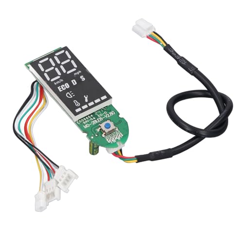 Alomejor Elektrisches Scooter Dashboard BT Instrumentenplatine Display für M365 Pro mit Hoher Integration LCD -Echtzeit -Datengeschwindigkeits Kilometerüberwachung Batterieüberwachung von Alomejor