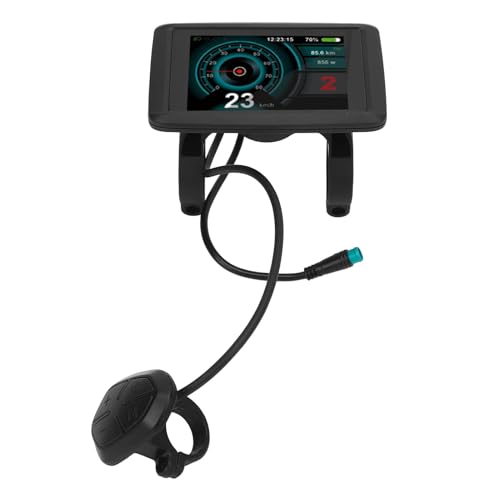 Alomejor Elektrofahrrad -LCD -Display, High Definition -Panel -Abdichtungsmesser Farbbildschirm TFT -Bildschirm Zum Radfahren von Alomejor