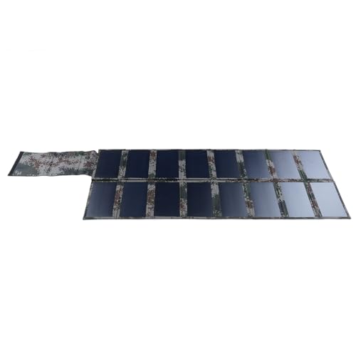 Alomejor Energieeinsparung 400W Faltbares Solarpanel -Ladegerät für Nachhaltiges Lebendes Monokristallines Silizium -Tragbares Solarpanel für Rucksack von Alomejor
