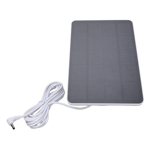 Alomejor Energieeinsparung 4W -Solar -Panel Ladegerät mit Halter (WHITE) von Alomejor