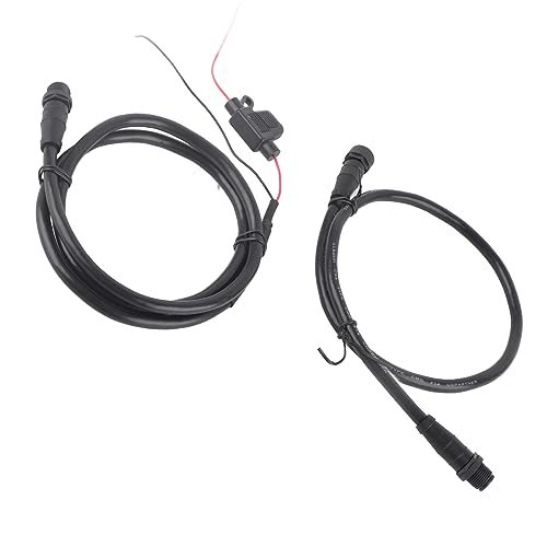 Alomejor Exakte Sea Starter Kit NMEA 2000 Langable Stromkabel mit Einem Terminator für Lowrance Network, ABs Material von Alomejor